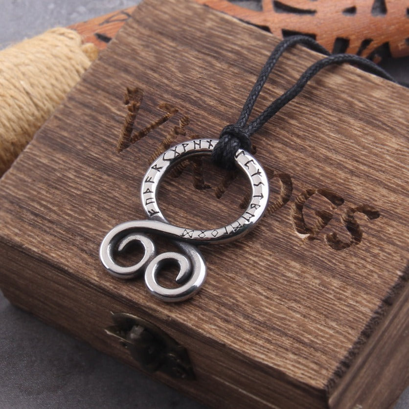 Othala Rune Amulet - Stainless Steel