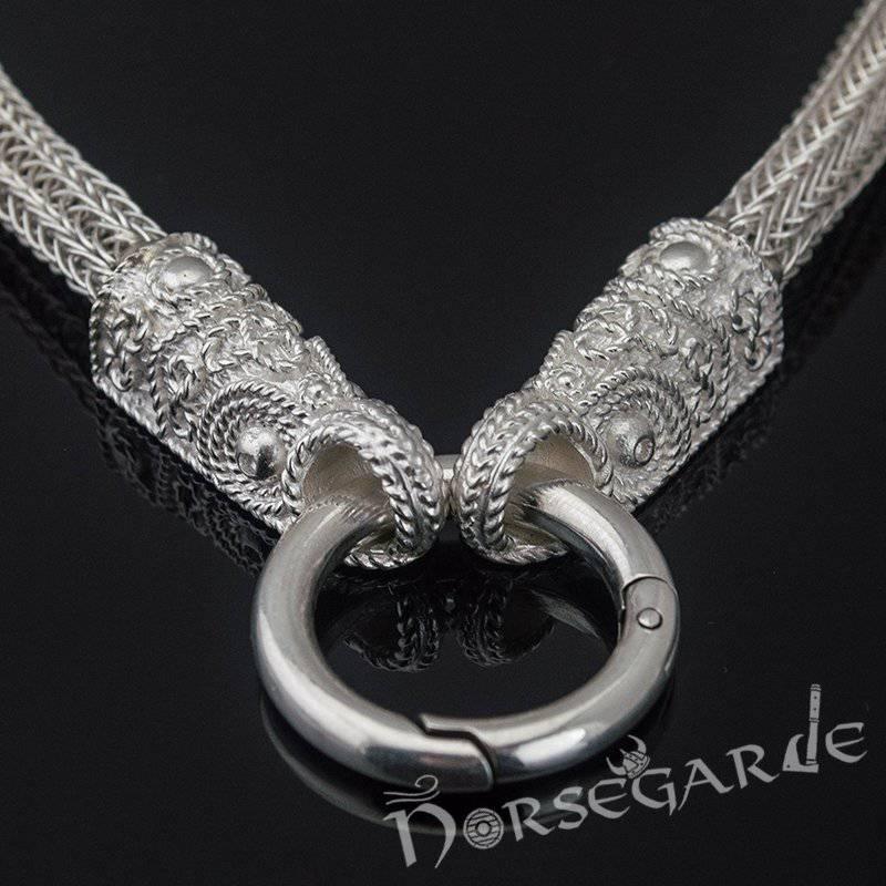 Handcrafted Heavy Weave Chain - Sterling Silver