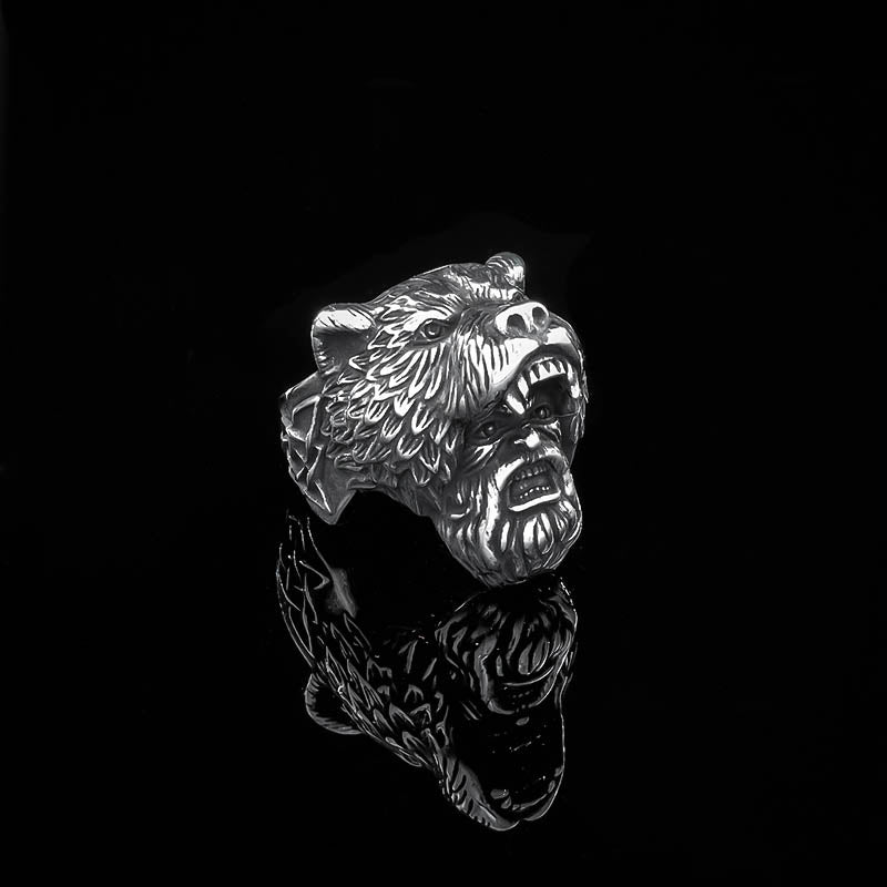 Bear Berserker Ring - Stainless Steel