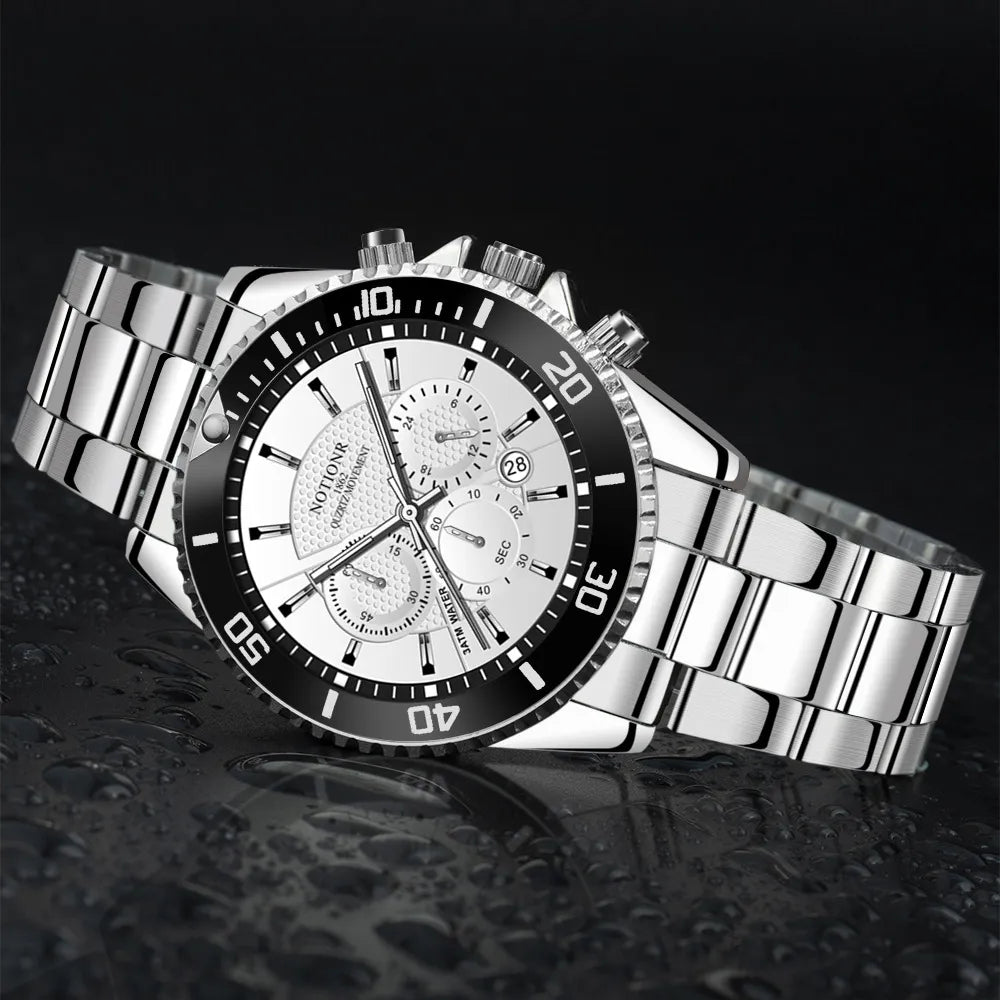 Solaris | Luxury Stainless Steel Luminous Watch