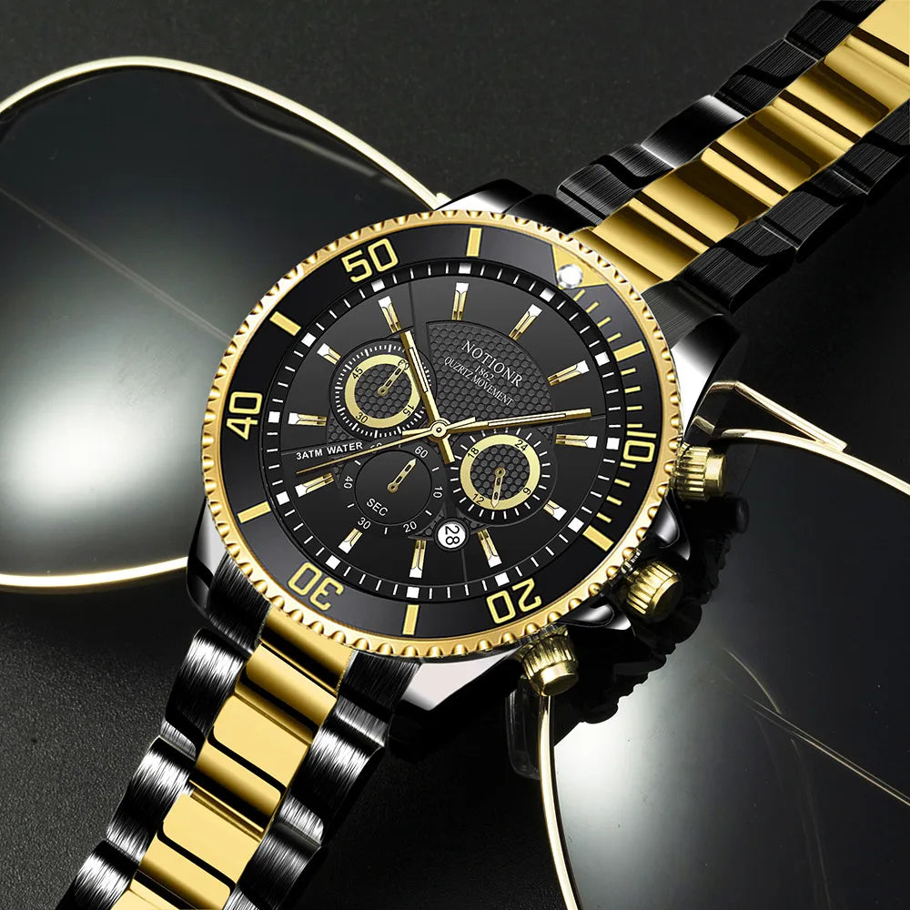 Solaris | Luxury Stainless Steel Luminous Watch