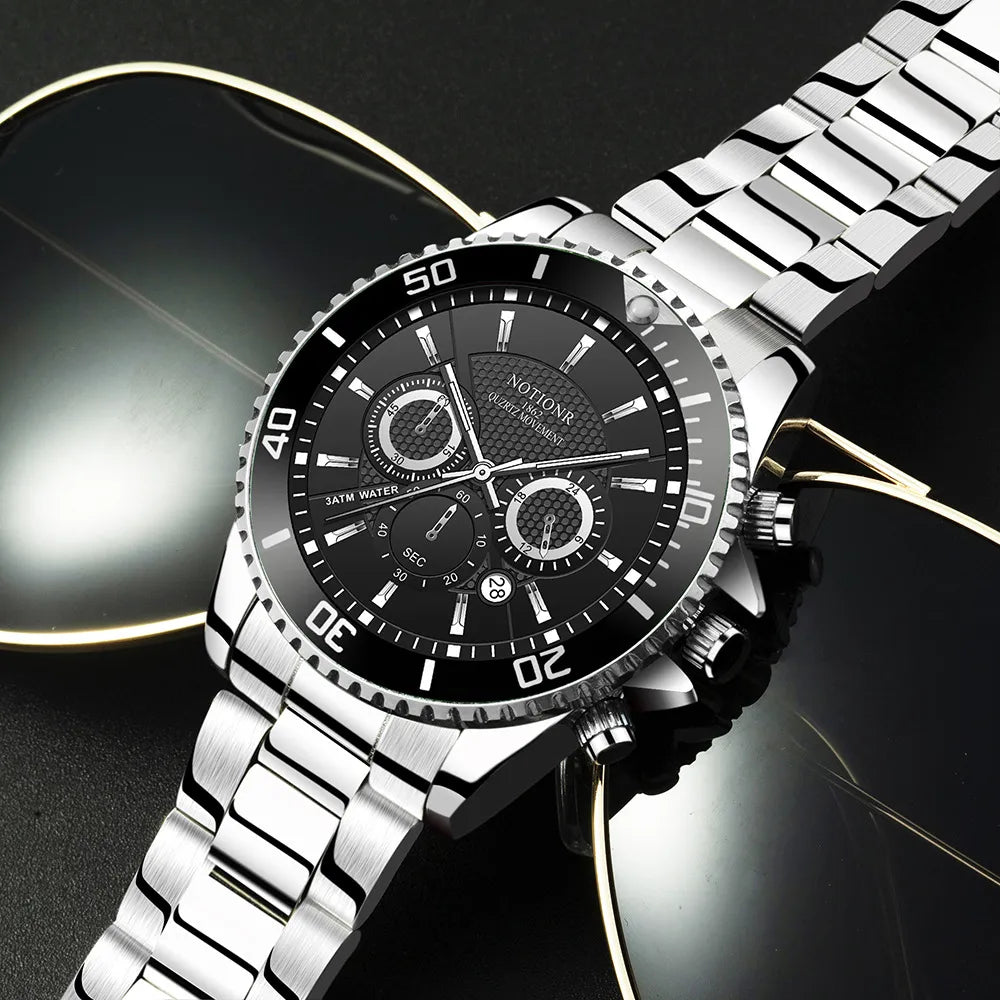 Solaris | Luxury Stainless Steel Luminous Watch