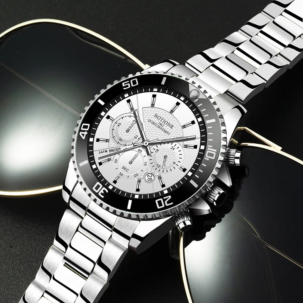 Solaris | Luxury Stainless Steel Luminous Watch