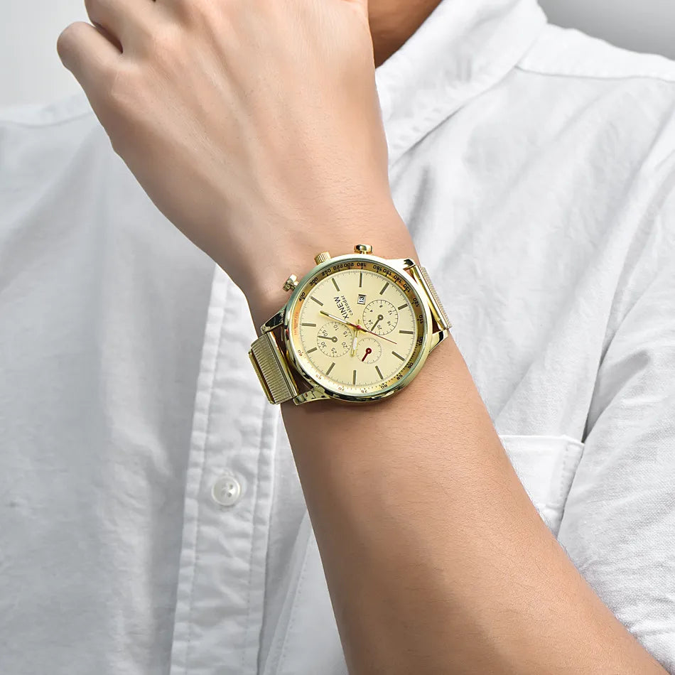 Stormmark | Sleek Men’s Stainless Steel Quartz Watch