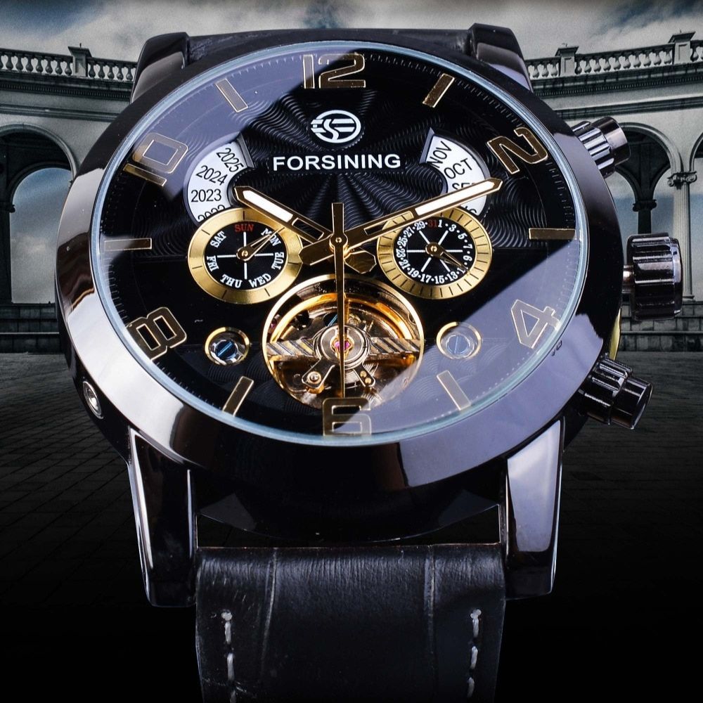 James Tourbillon Automatic Watch | Luxury Mechanical Men’s Timepiece