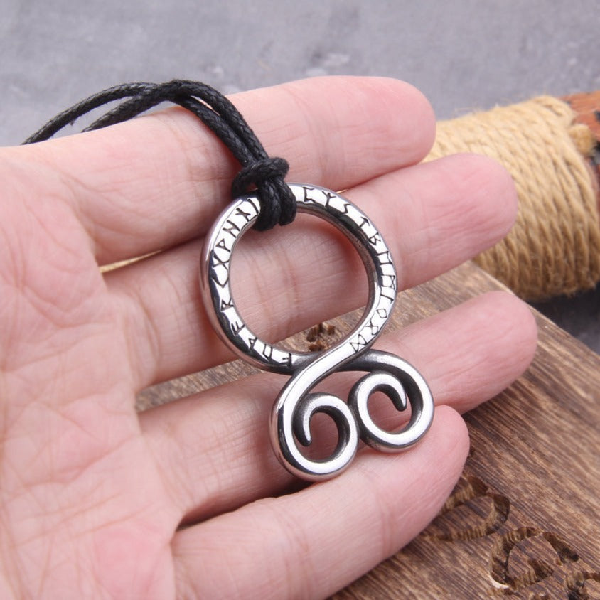 Othala Rune Amulet - Stainless Steel