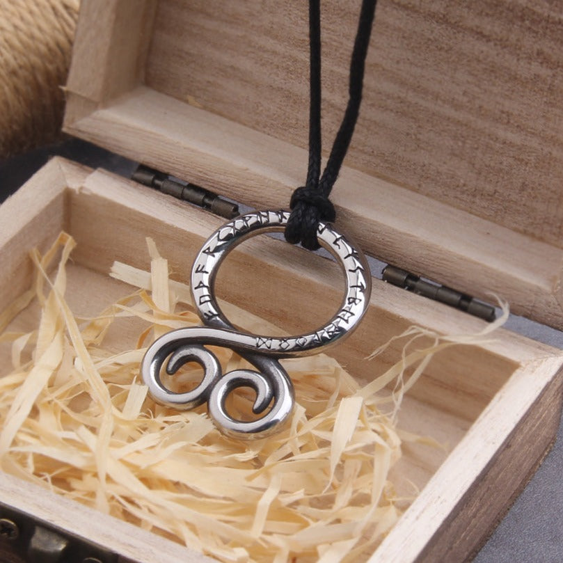 Othala Rune Amulet - Stainless Steel