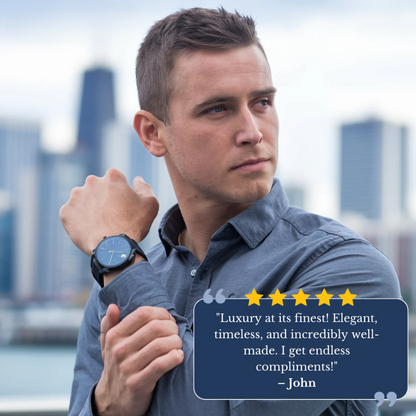 Rio | Hollow Double-sided Dial Skeleton Quartz Watch | 42mm