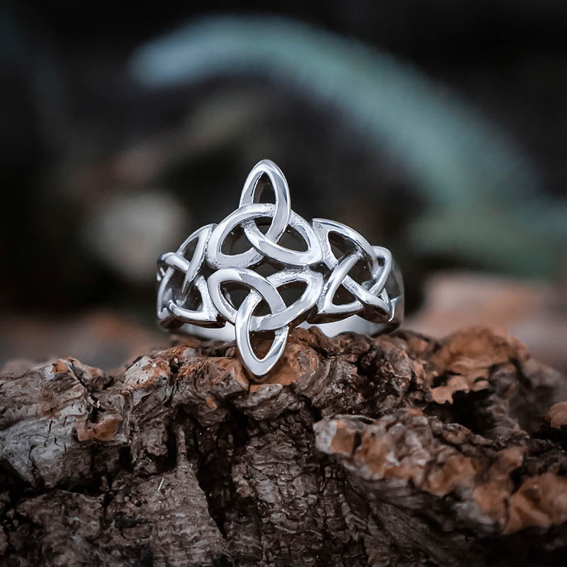 Celtic Knot Band - Stainless Steel