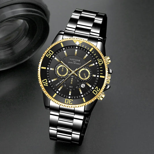 Solaris | Luxury Stainless Steel Luminous Watch