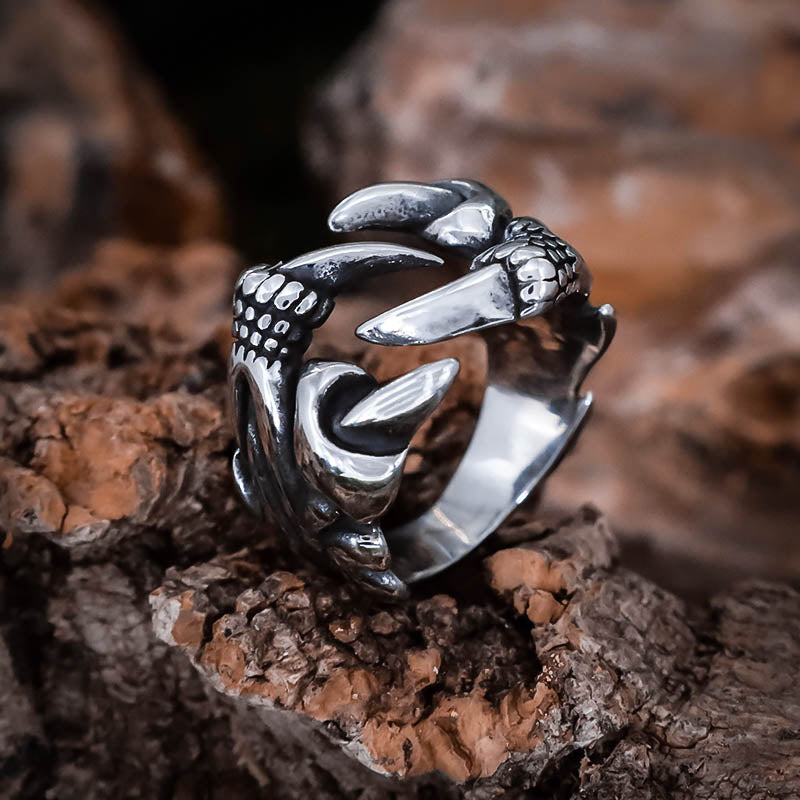 Claw of Fafnir Ring - Stainless Steel