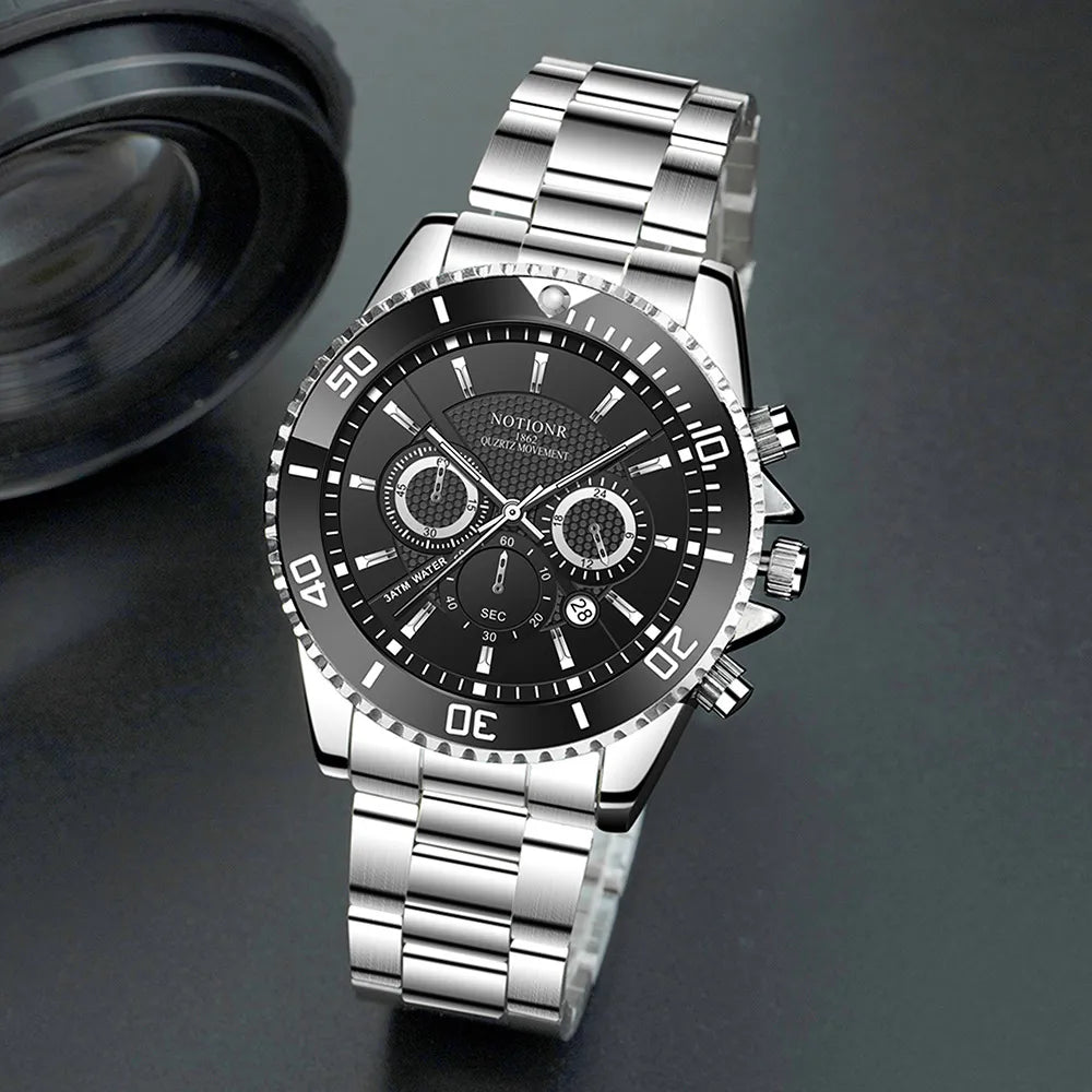 Solaris | Luxury Stainless Steel Luminous Watch