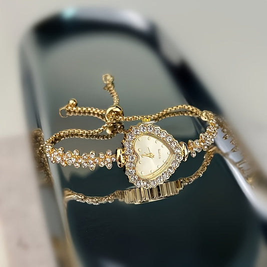 GoldenHeart - Women's Watch