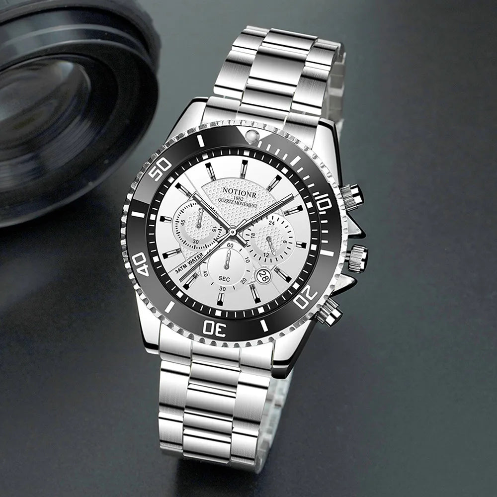 Solaris | Luxury Stainless Steel Luminous Watch