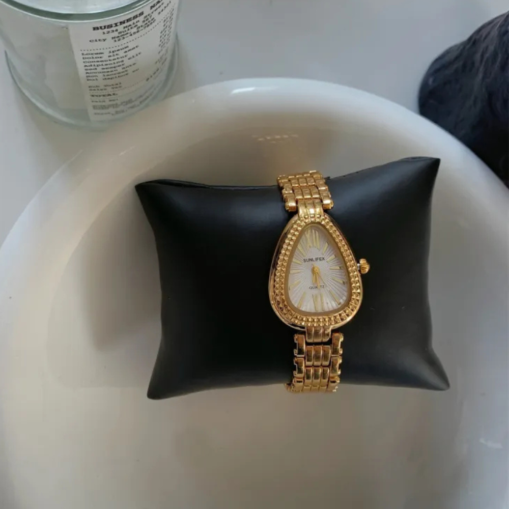 Gold Strap White Noodles