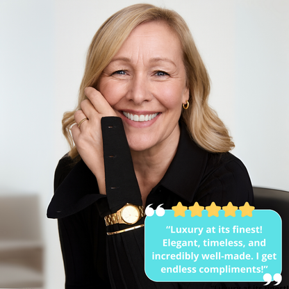 Women's luxury stainless steel watch