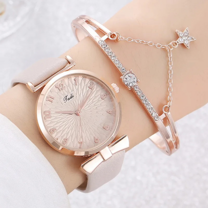 Avenoir | Watch Female Literal Drainage Bracelet Set Watch