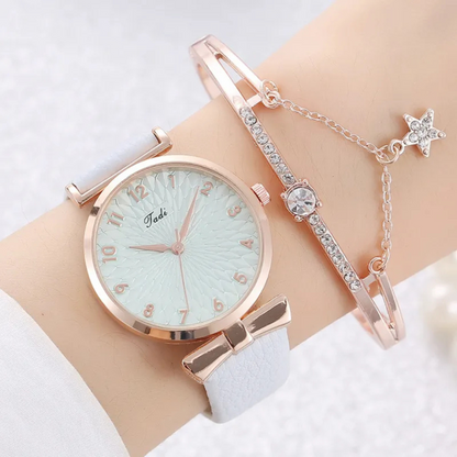 Avenoir | Watch Female Literal Drainage Bracelet Set Watch