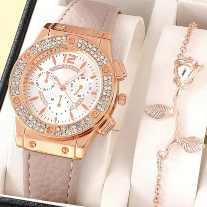 Avenoir  | Women's Fashion Pu Strap Watch