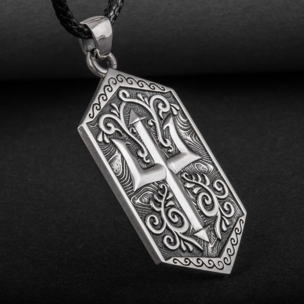 Handcrafted Deep Sea Trident Amulet - Sterling Silver