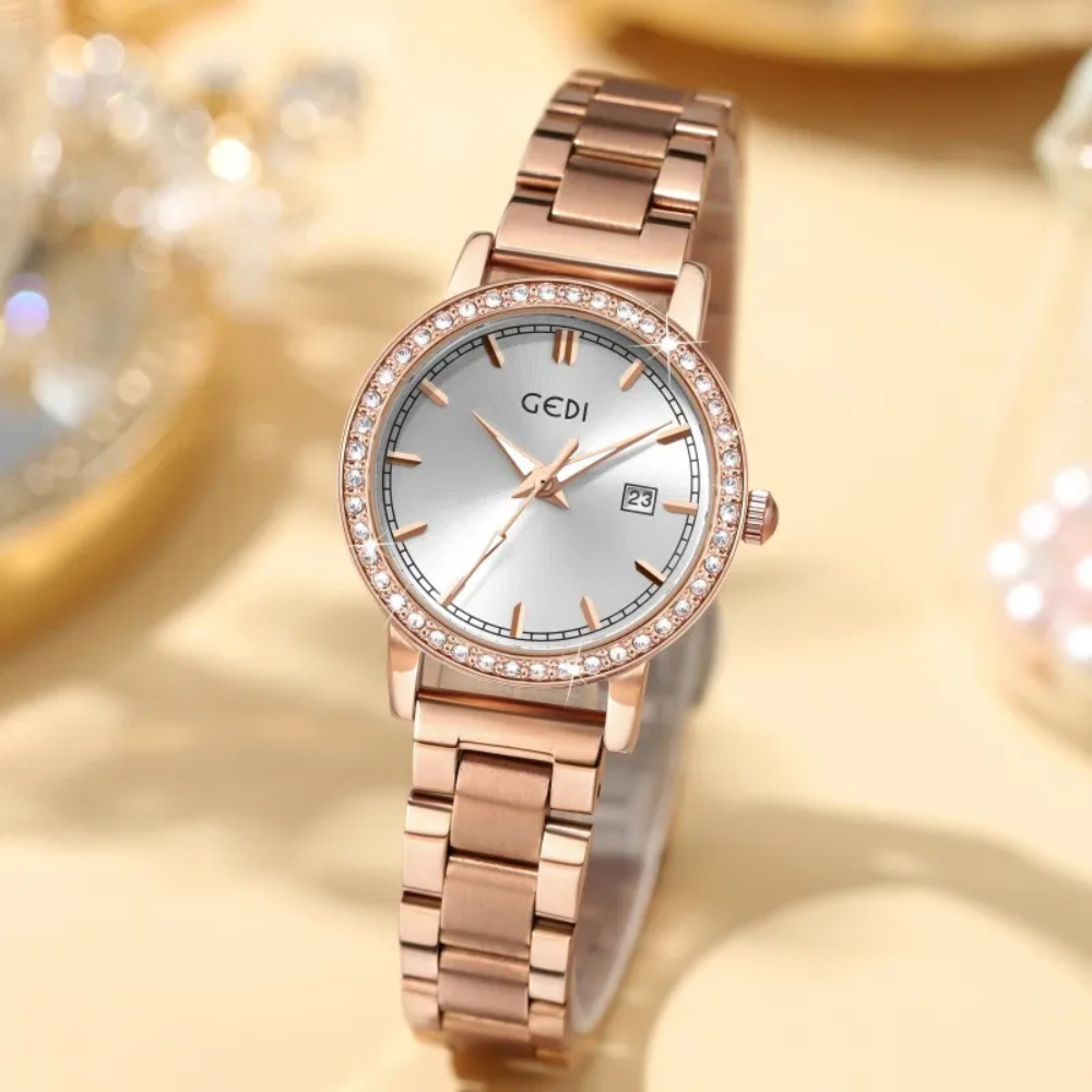 Rose Gold Strap Galactic Disk