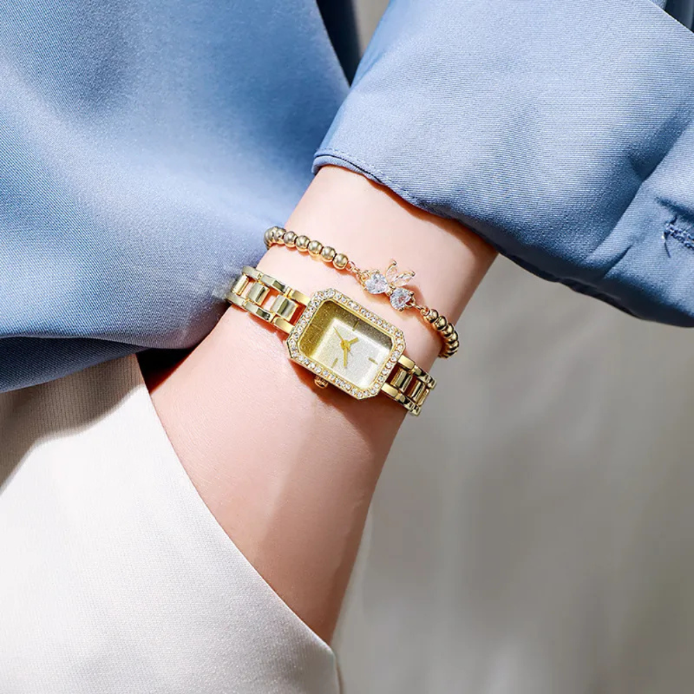 Darian |  Watch Rhinestone Compact Temperamental