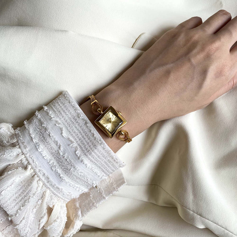 Leontine | Luxury Block Bracelet Watch