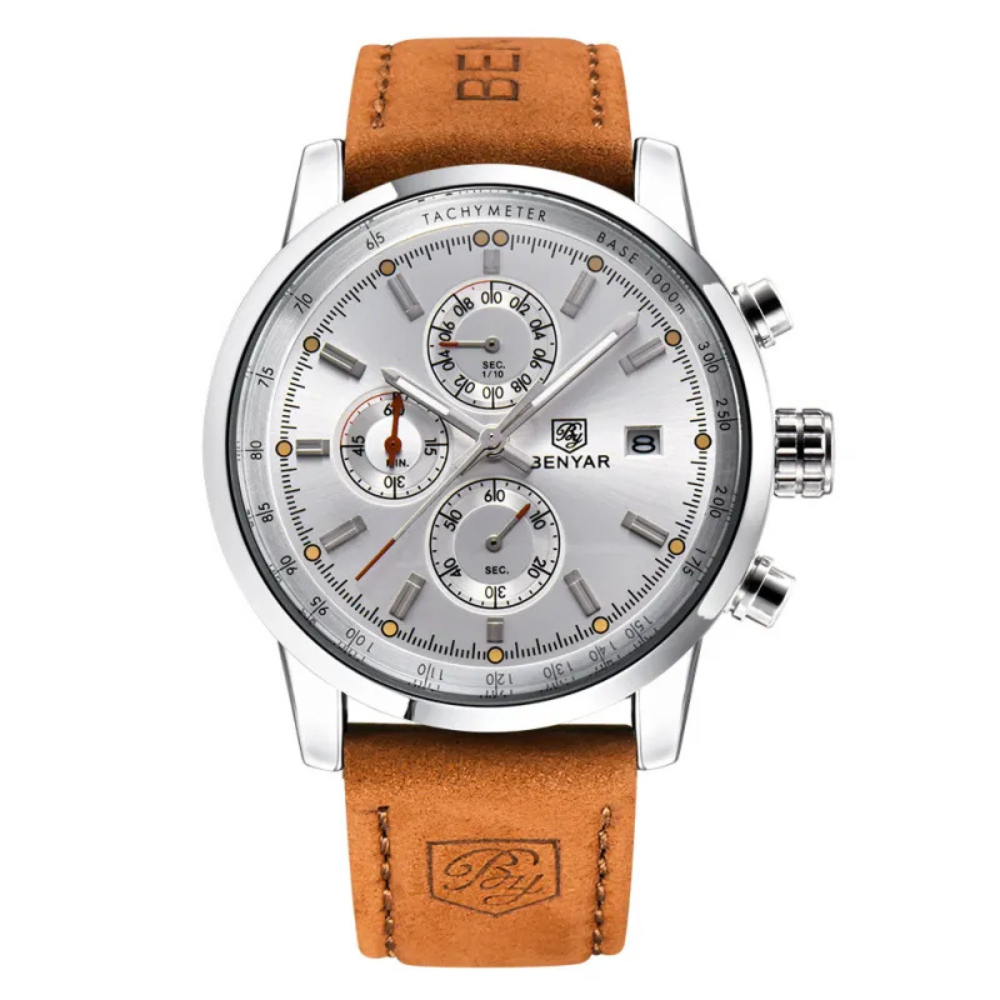 Axiom | Luxury Quartz Leather Watch for Men