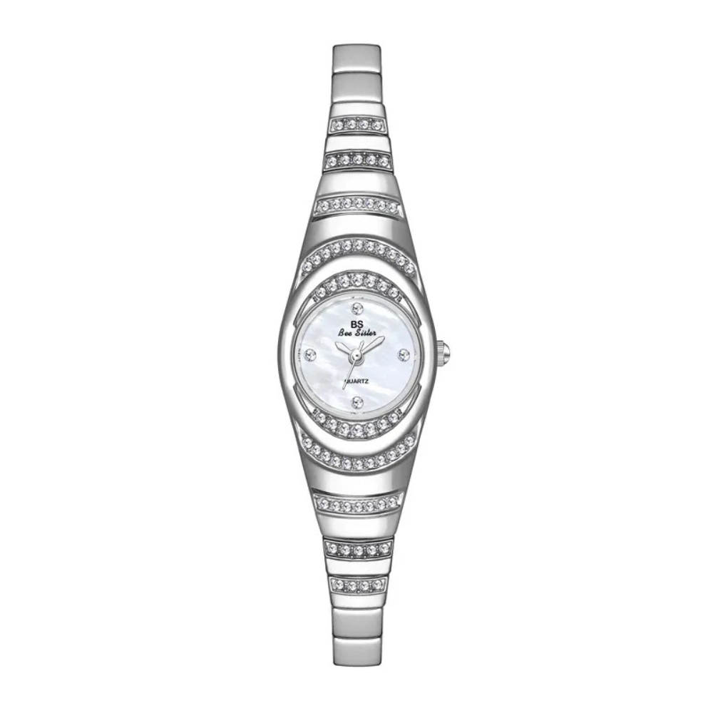 Solaire | Ladies Gold Watch Diamond Wristwatch