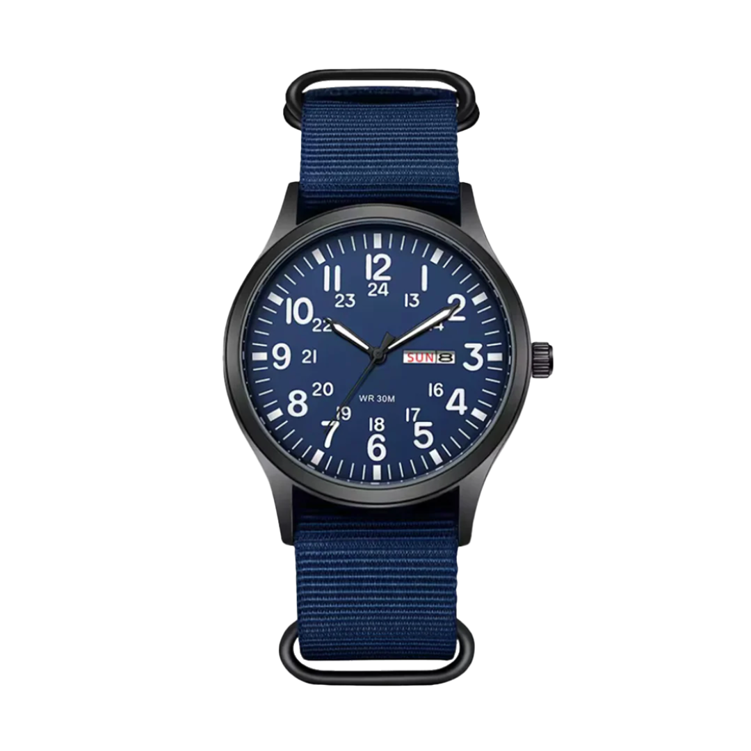 Thomas | Minimalist Field Watch with Functional Strap | 42mm
