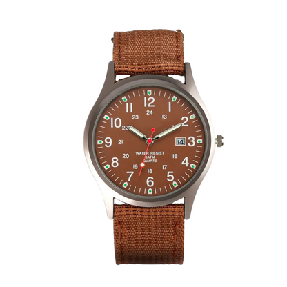 Mateo | Rugged Field Watch with Durable Canvas Strap