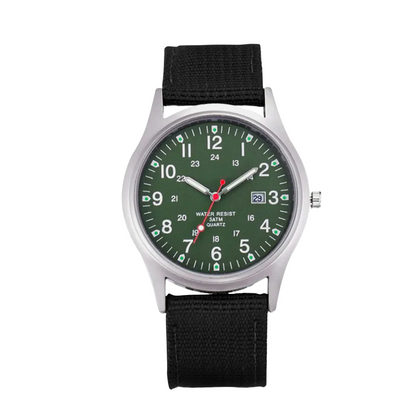 Mateo | Rugged Field Watch with Durable Canvas Strap
