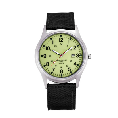Mateo | Rugged Field Watch with Durable Canvas Strap