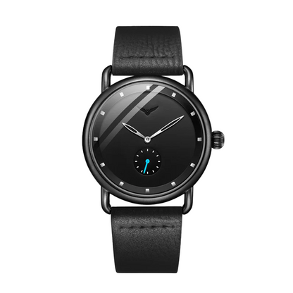 Caleb | Sleek Minimalist Leather Watch