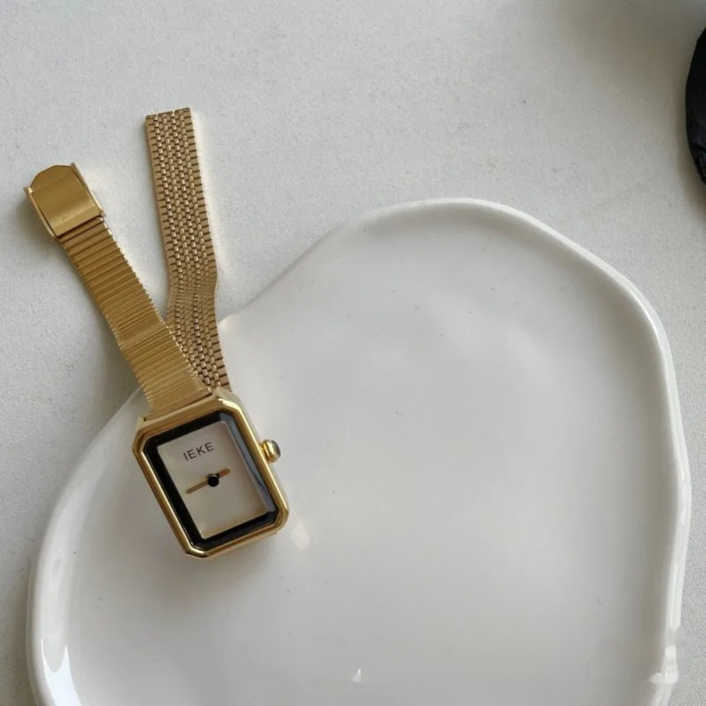 Gold Strap White Noodles