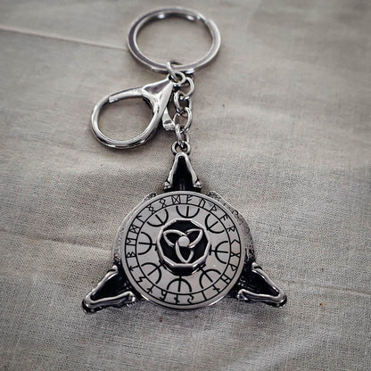 Fafnir Dragon Fidget Keychain - Stainless Steel