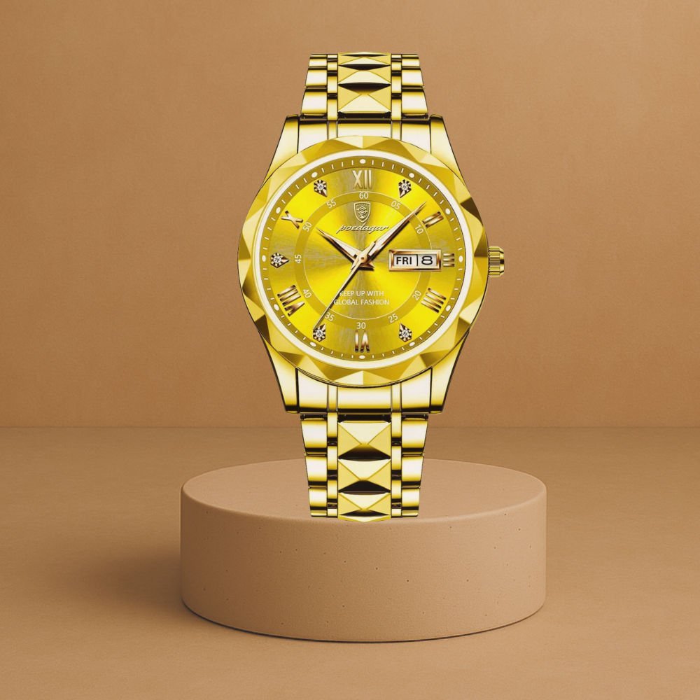 Women's luxury stainless steel watch