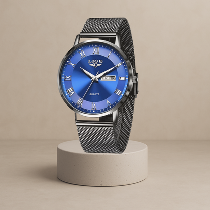 Tessa - Elegant steel mesh watch - Stylish everyday companion