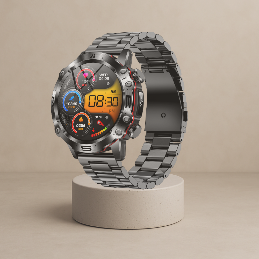 ECG|EKG High Quality Blood Glucose Blood Pressure Health Sports Watch