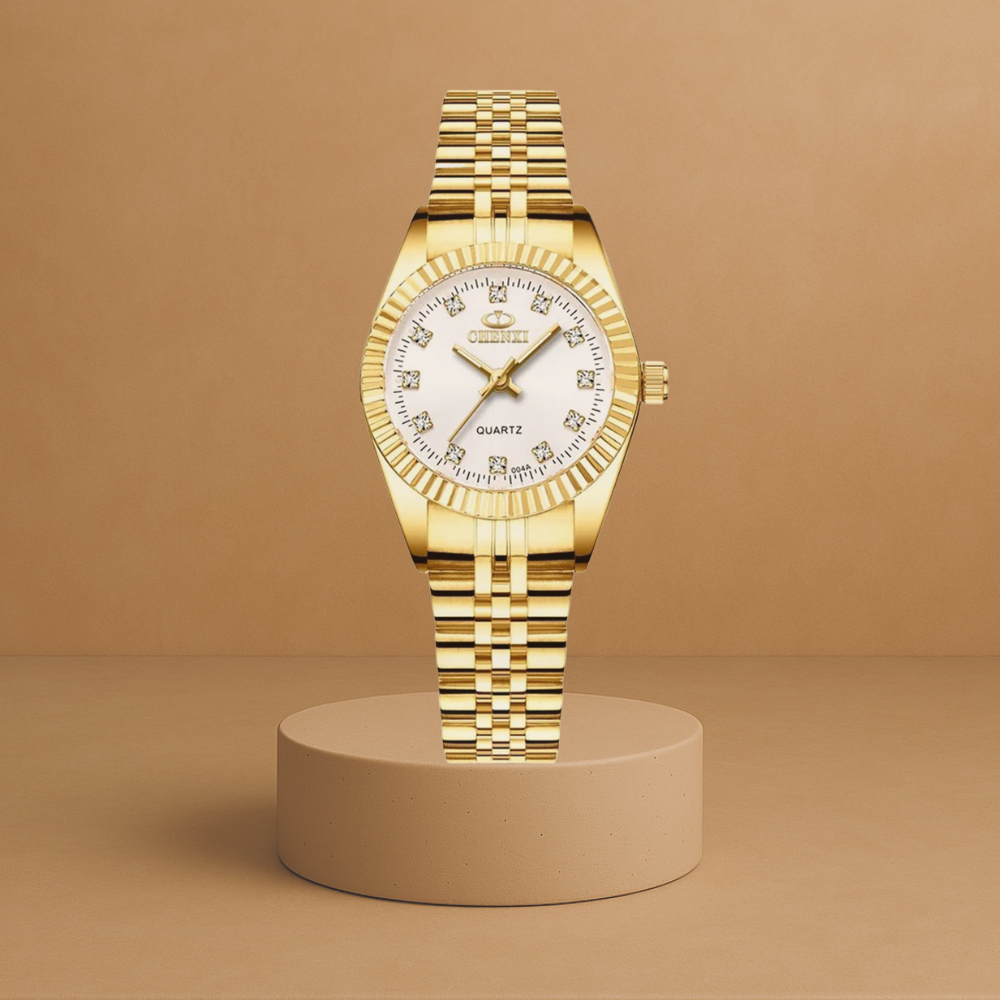Vienna | Elegant women's gold watch