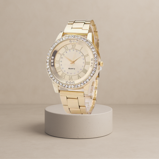 Elena - Radiant women's diamond watch - Timeless elegance and exquisite refinement