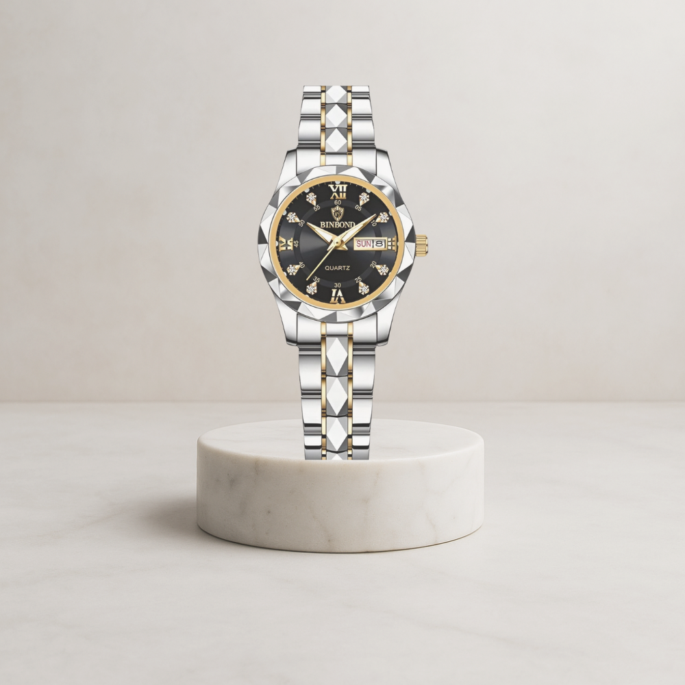 Ivy - Elegant luxury quartz watch - Perfect fusion of style and functionality