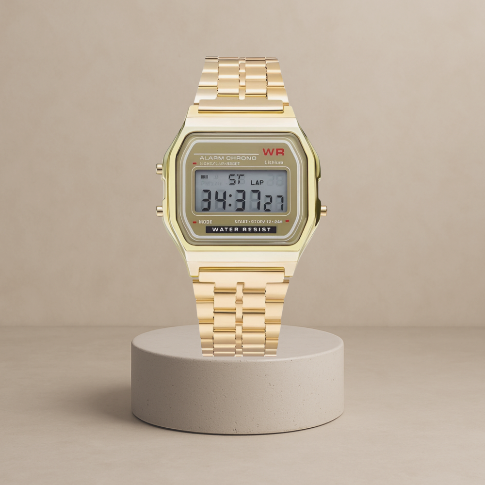 True - Elegant digital clock - Perfect time measurement for any occasion