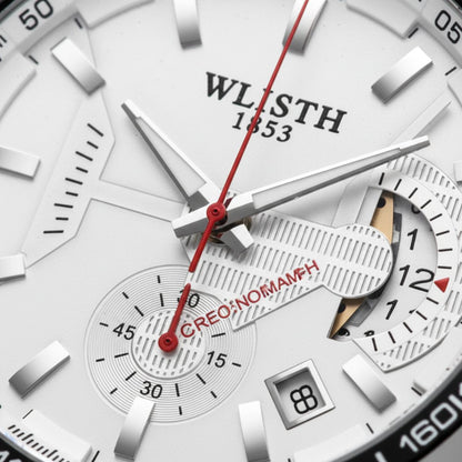 Luxury Men’s Waterproof Quartz Watch – Stainless Steel Chronograph | 47mm