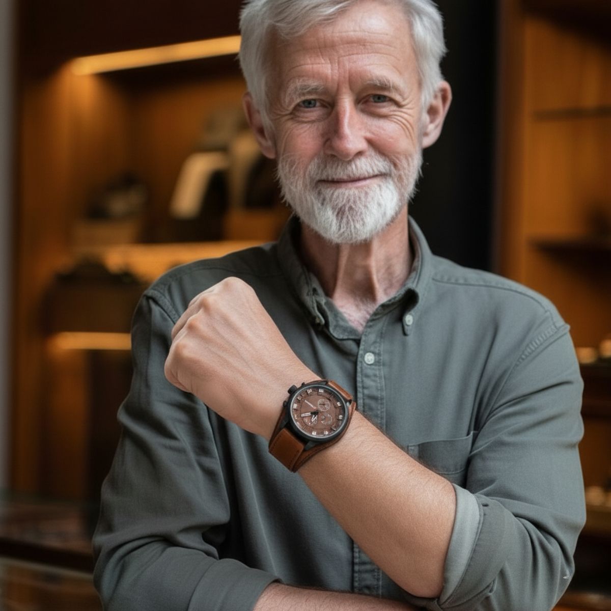 Alec | Luxury Navigator Watch | 48mm