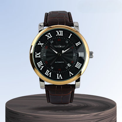 Daniel | Mechanical Classic Men’s Roman Numerals Watch | 45mm