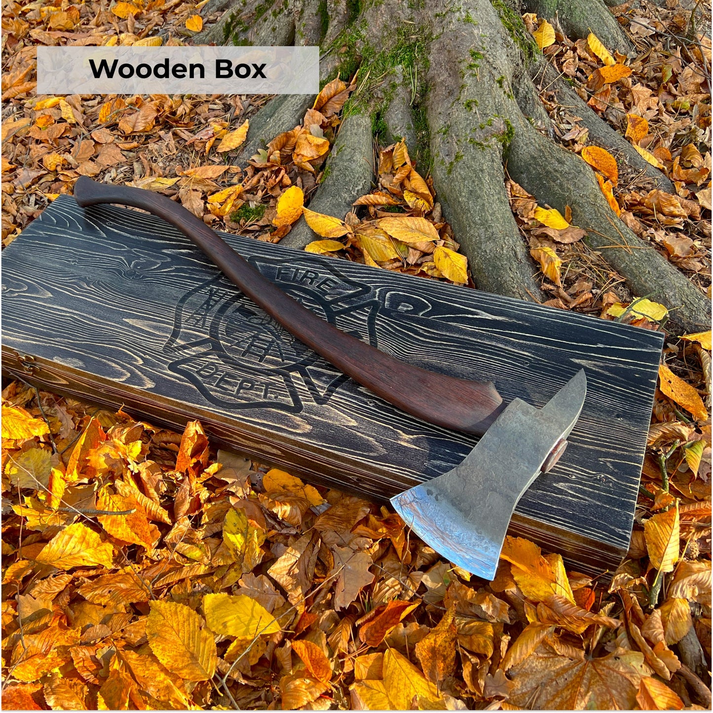 Handforged Large Modern Axe 'Fireman'