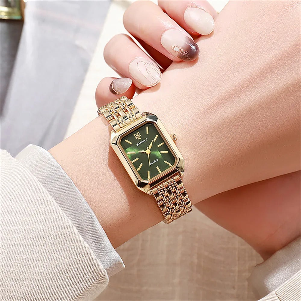 Luxury square watch for women