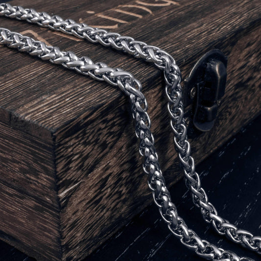 Fashion Chain Necklace - Stainless Steel