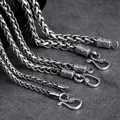Fashion Link Chain Necklace - Sterling Silver